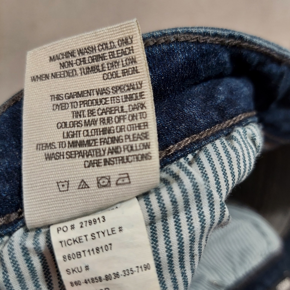 BULLHEAD BLACK Womens Juniors Bootcut Jeans Sz 3R, Stretch Dark Wash  Distressed - Picture 6 of 8